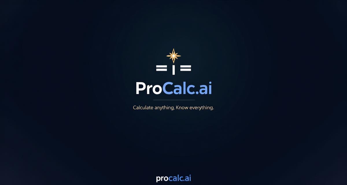 Light Year Calculator - Distance in Space | ProCalc.ai — ProCalc.ai